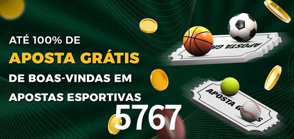 5767 Ate 100% de Aposta Gratis