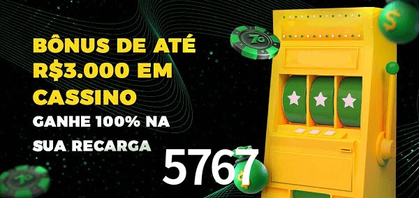 5767 melhor bônus de depósito